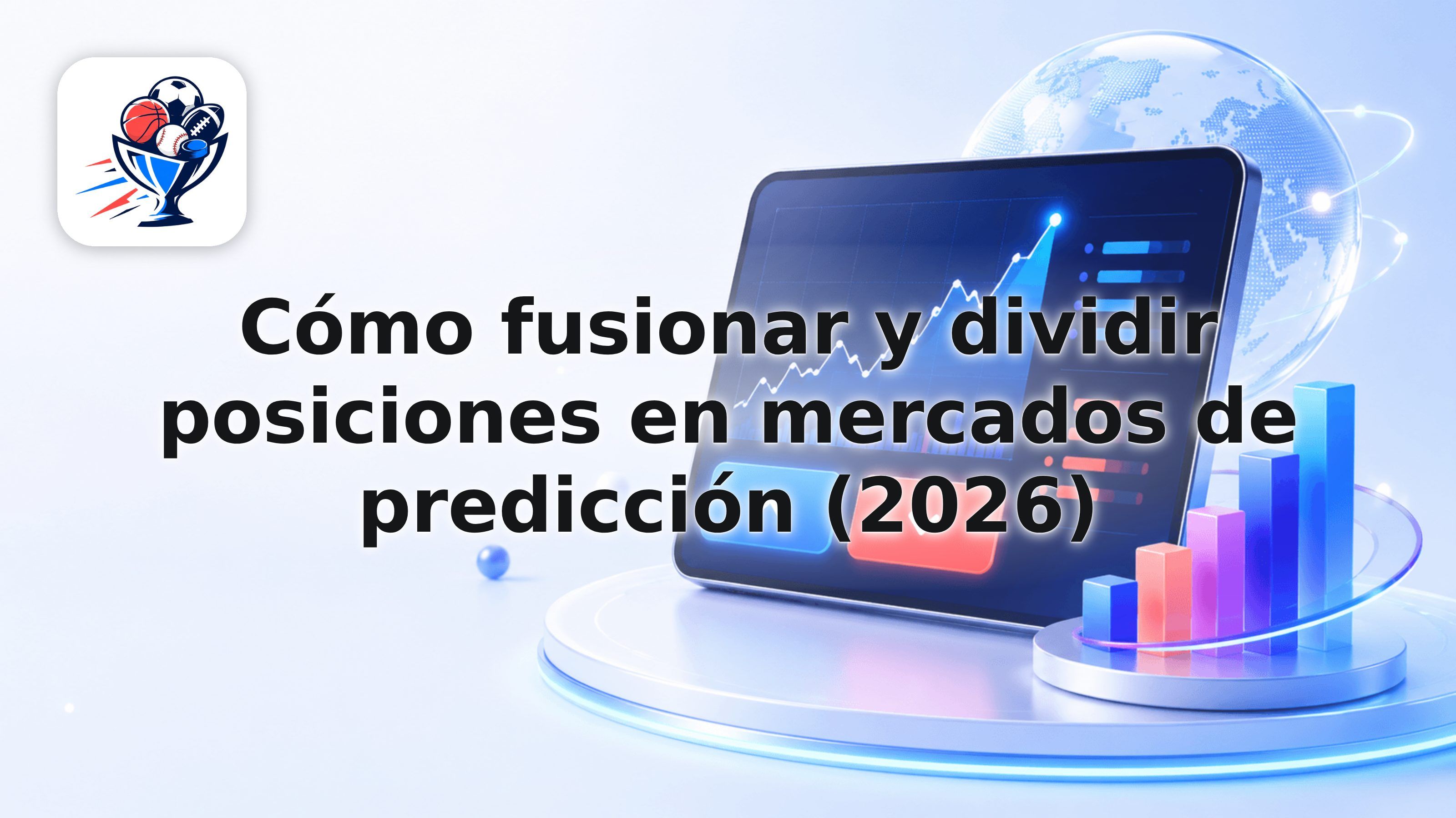 Cómo fusionar y dividir posiciones en mercados de predicción (2026)