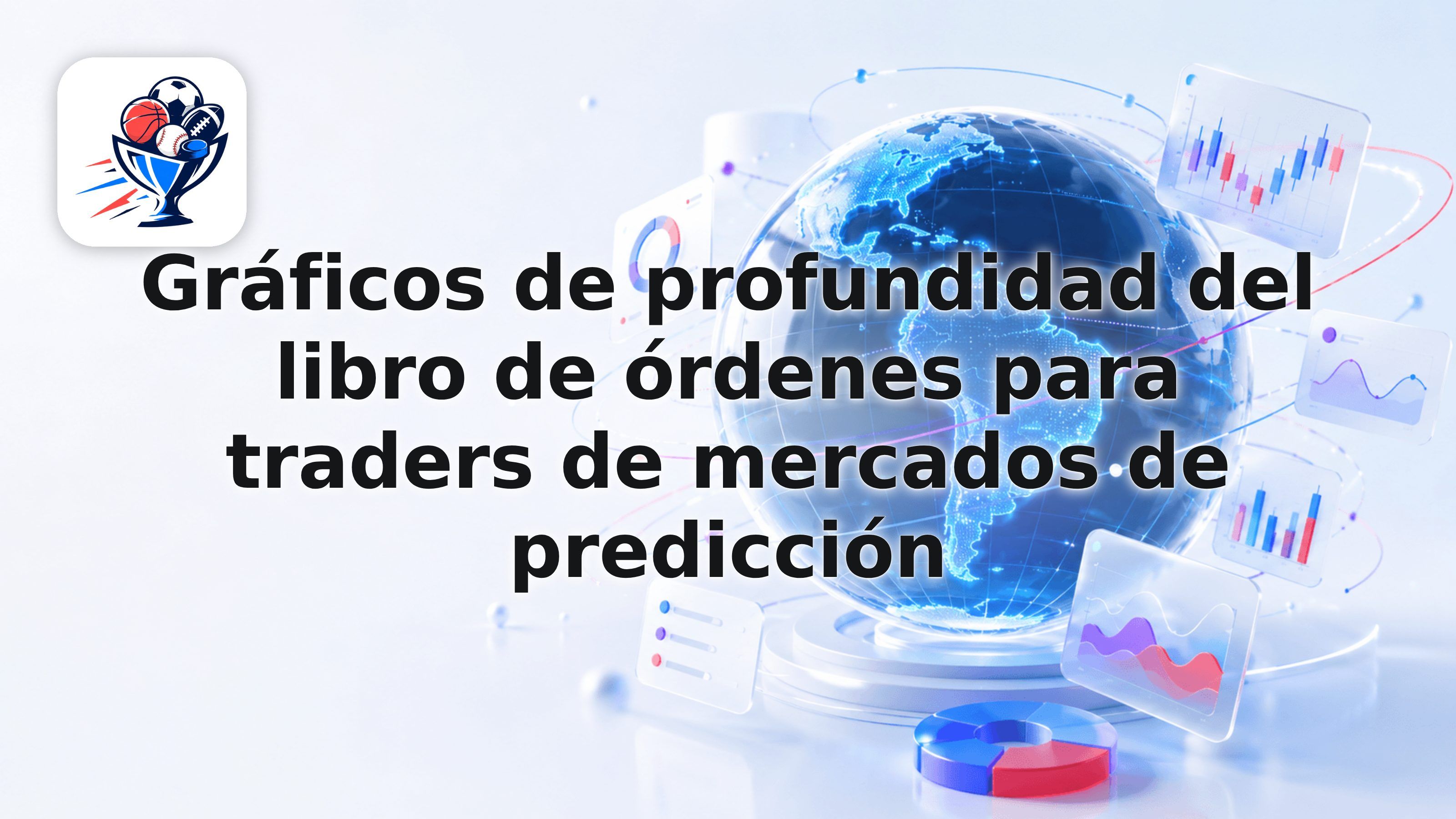 Gráficos de profundidad del libro de órdenes para traders de mercados de predicción