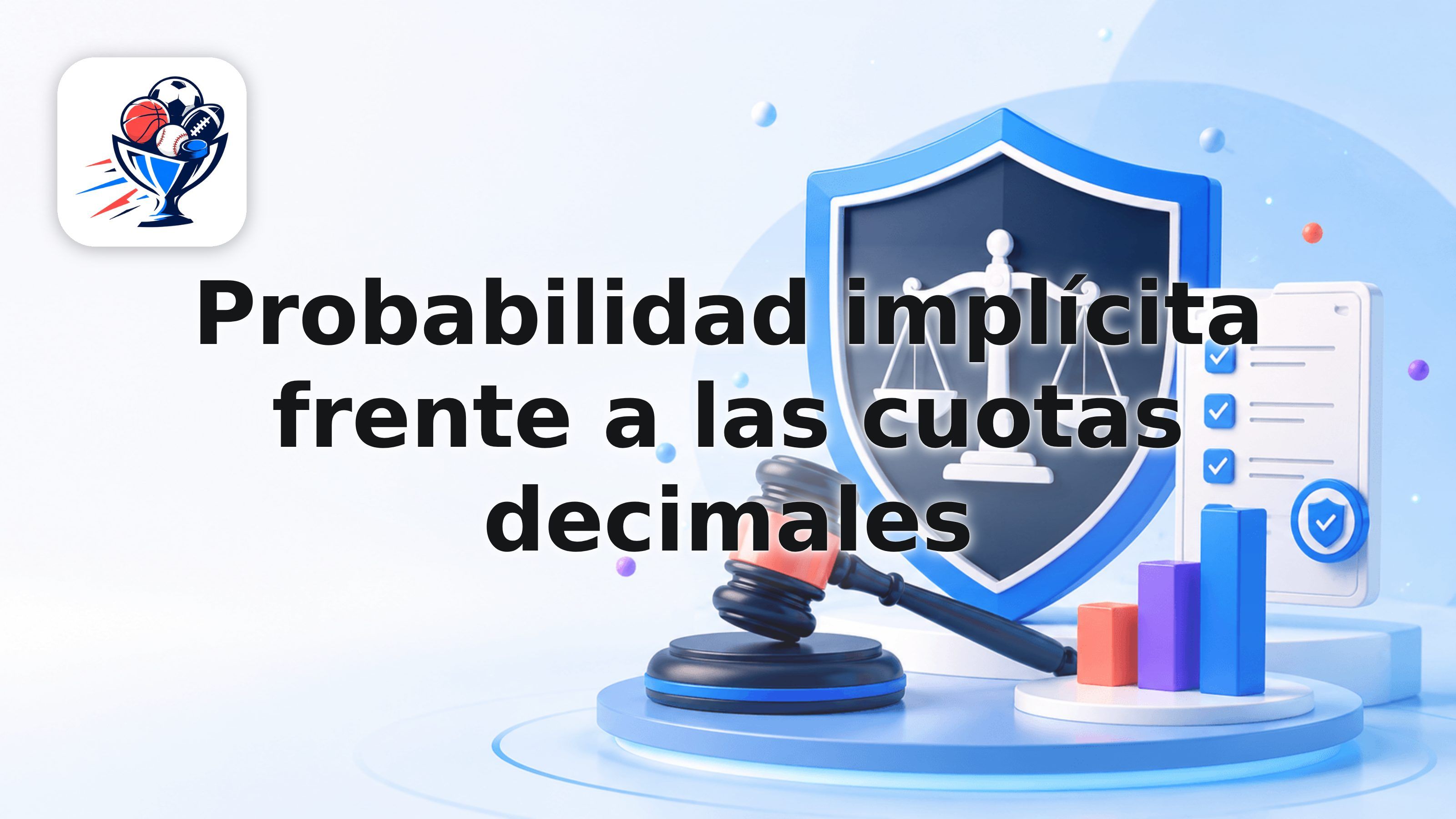 Probabilidad implícita frente a las cuotas decimales