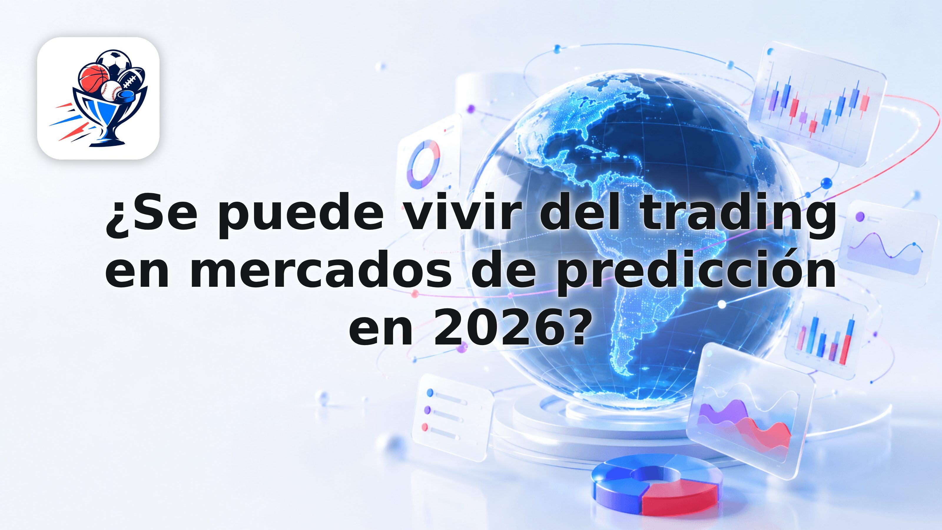 ¿Se puede vivir del trading en mercados de predicción en 2026?